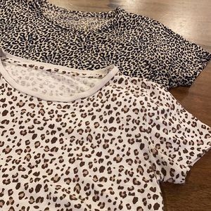J. Crew Animal Print Tops Bundle Small Cheetah